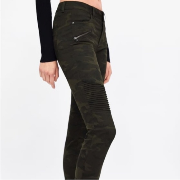 Zara Denim - ZARA Camouflage Skinny Jeans